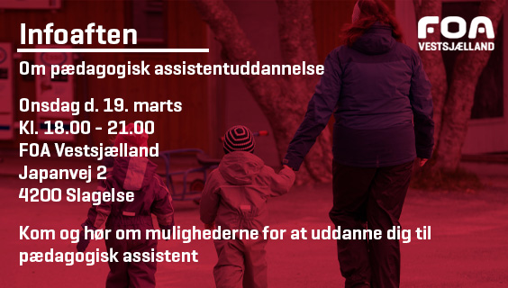 infoaften om PA i Slagelse